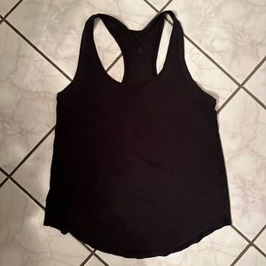 Lululemon black tank